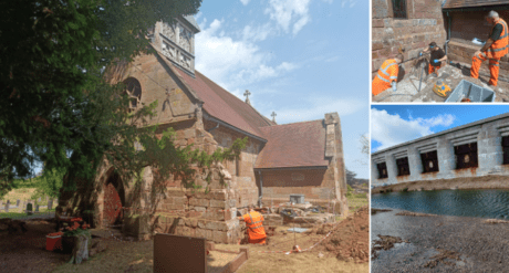 Utilisation of Geopolymer injection on Historical Buildings